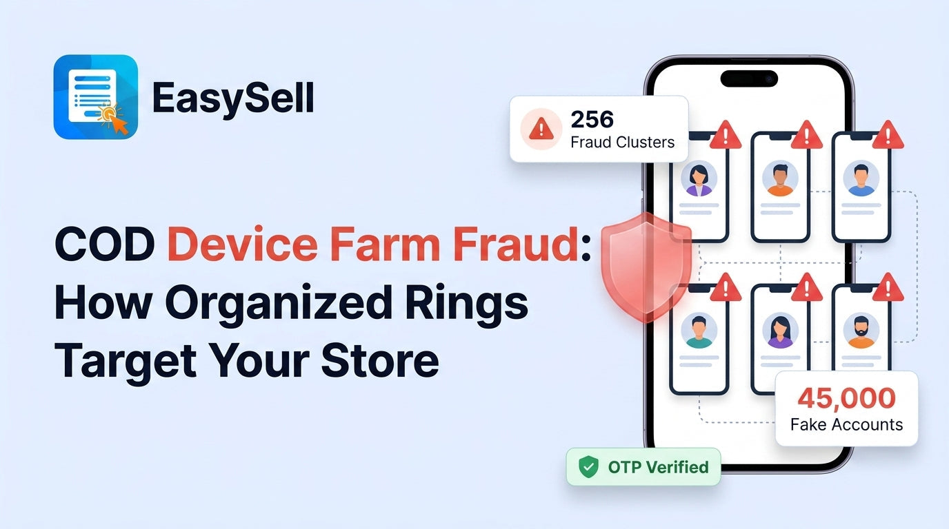 Cod Rings COD Device Farm Fraud: How Organized Rings Target Your Store – EasySell ...