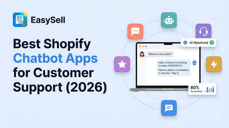 Best Shopify chatbot apps for customer support compared in 2026 with ratings and pricing