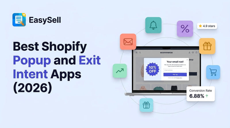 Best Shopify popup and exit intent apps comparison for 2026