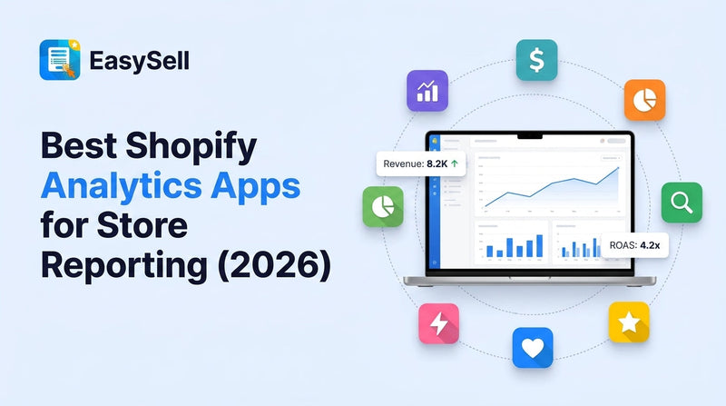 Best Shopify analytics apps for store reporting comparison dashboard with charts and metrics