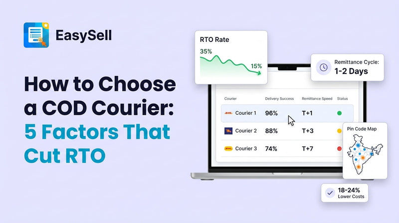 Choosing a COD courier partner to reduce return-to-origin rates for Shopify merchants