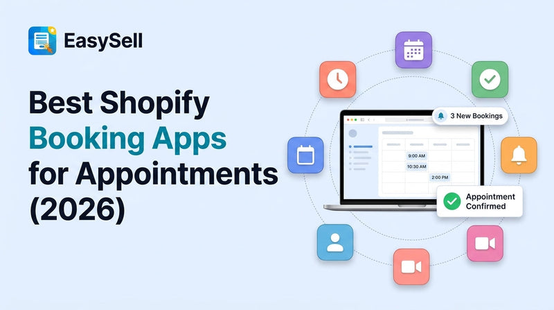 Best Shopify booking apps for appointments displayed on calendar interface with scheduling options