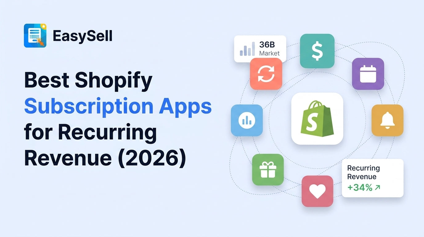 Best Shopify subscription apps comparison showing recurring revenue dashboard with subscriber metrics