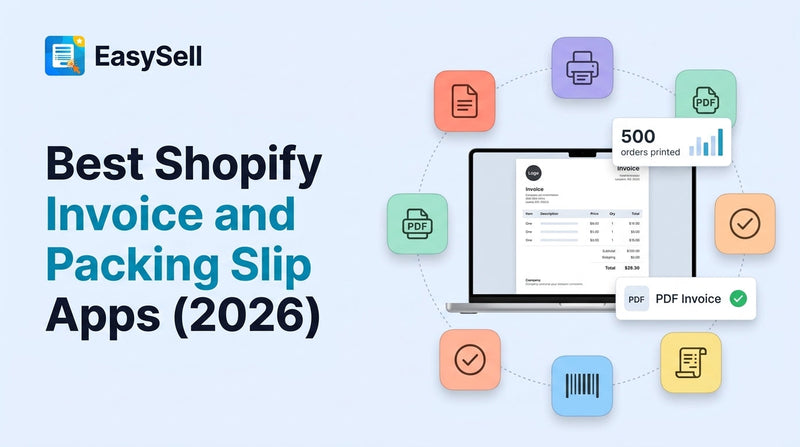 Best Shopify invoice and packing slip apps compared for 2026