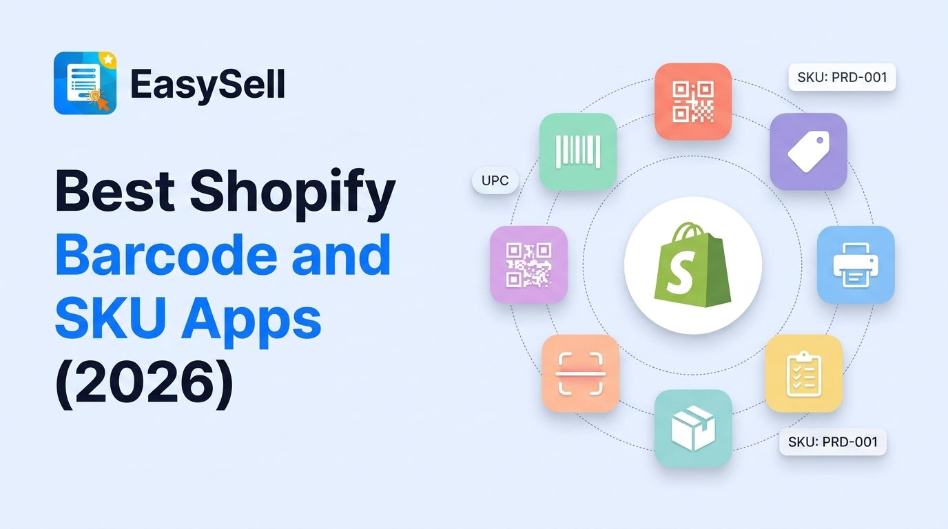Best Shopify barcode and SKU apps for inventory management in 2026